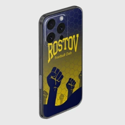 Чехол для iPhone 16 Pro силиконовый с защитой камеры Rostov Football club - фото 2