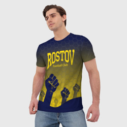 Мужская футболка 3D Rostov Football club - фото 2