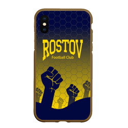 Чехол для iPhone XS Max матовый Rostov Football club