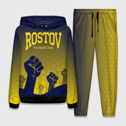 Женский костюм с толстовкой 3D Rostov Football club