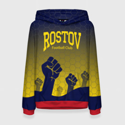 Женская толстовка 3D Rostov Football club