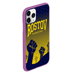 Чехол для iPhone 11 Pro матовый Rostov Football club - фото 2