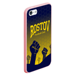 Чехол для iPhone 5/5S матовый Rostov Football club - фото 2