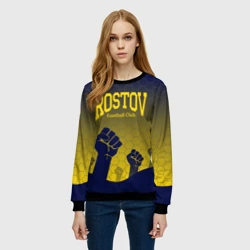 Женский свитшот 3D Rostov Football club - фото 2