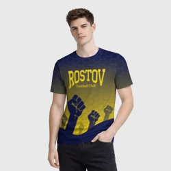 Мужская футболка 3D Rostov Football club - фото 2