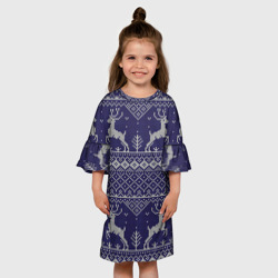 Детское платье 3D Олени - фото 2