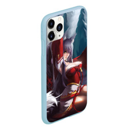 Чехол для iPhone 11 Pro Max матовый Ahri Fox - фото 2