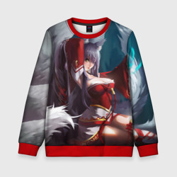 Детский свитшот 3D Ahri Fox