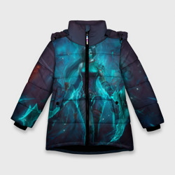 Зимняя куртка для девочек 3D Акали
