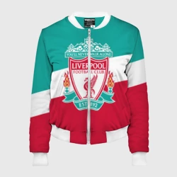 Женский бомбер 3D Ливерпуль