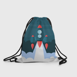 Рюкзак-мешок 3D Ракета