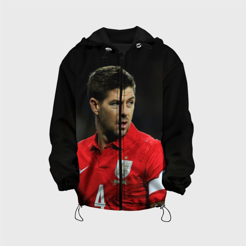 Детская куртка 3D Steven Gerrard, цвет черный