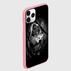 Чехол для iPhone 11 Pro Max матовый Серый волк - фото 2