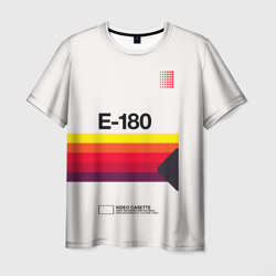 Мужская футболка 3D VHS E-180