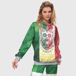 Женский костюм с толстовкой 3D Мексика - фото 2