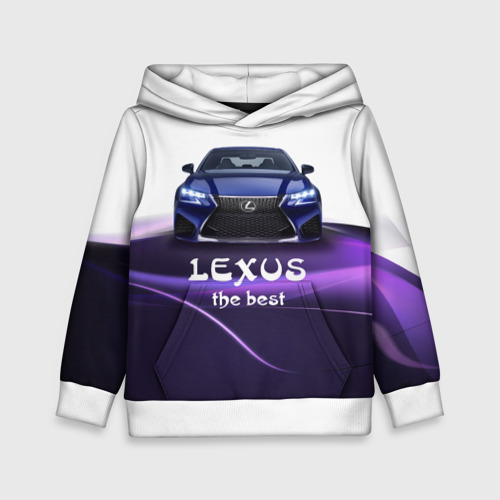 Детская толстовка 3D Lexus the best