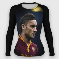 Женский рашгард 3D Франческо Тотти - легенда