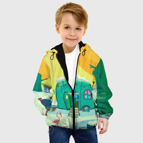 Детская куртка 3D Happy Tree Friends, цвет черный - фото 3