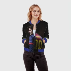 Женский бомбер 3D Месси - фото 2
