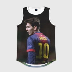 Мужская спортивная майка 3D Месси