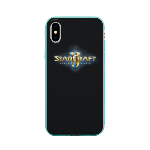 Чехол для Apple iPhone X силиконовый матовый StarCraft Фото 01 Чехол для Apple iPhone X силиконовый матовый StarCraft Фото 01