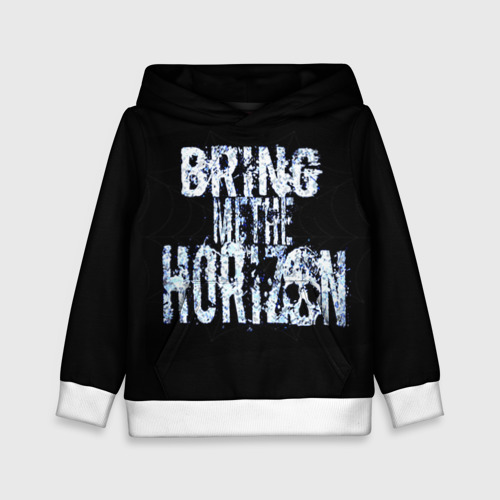 Детская толстовка 3D Bring Me The Horizon, цвет белый