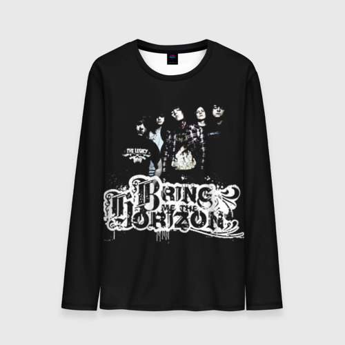 Мужской лонгслив 3D Bring Me The Horizon, цвет 3D печать