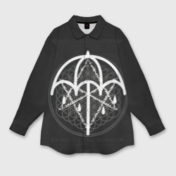 Женская рубашка oversize 3D Bring Me The Horizon