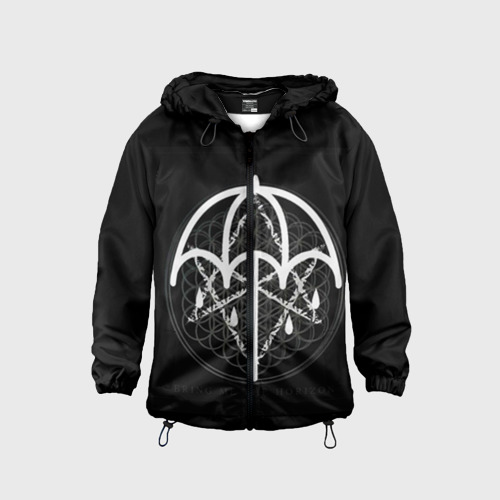 Детская ветровка 3D Bring Me The Horizon, цвет черный