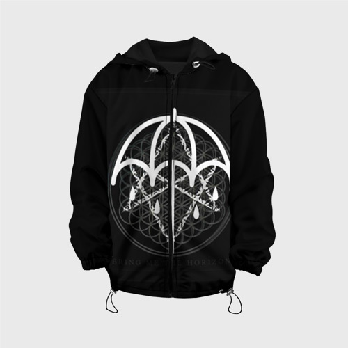 Детская куртка 3D Bring Me The Horizon, цвет черный