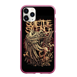 Чехол для iPhone 11 Pro матовый Suicide Silence