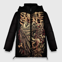 Женская зимняя куртка Oversize Suicide Silence
