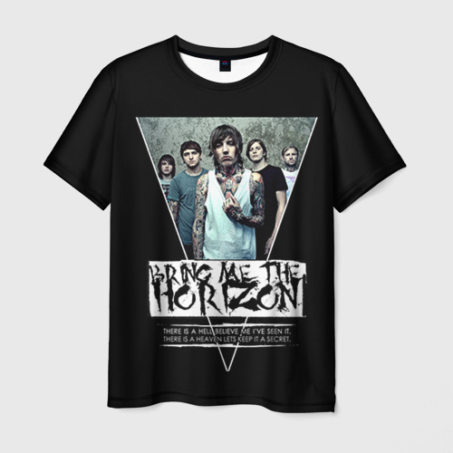 Мужская футболка 3D Bring Me The Horizon, цвет 3D печать