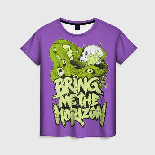 Женская футболка 3D Bring Me The Horizon, цвет 3D печать