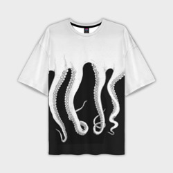 Мужская футболка oversize 3D Octopus