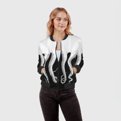Женский бомбер 3D Octopus - фото 2