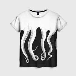 Женская футболка 3D Octopus