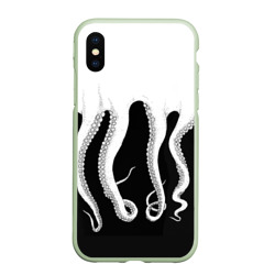 Чехол для iPhone XS Max матовый Octopus