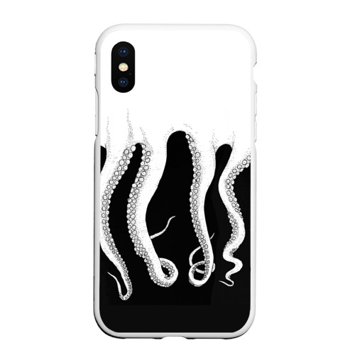 Чехол для iPhone XS Max матовый Octopus Фото 01 Чехол для iPhone XS Max матовый Octopus Фото 01