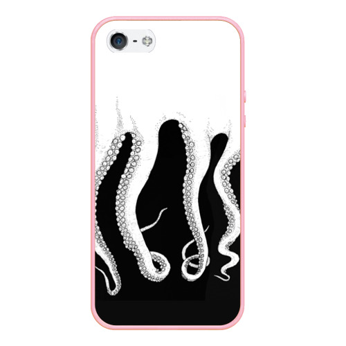 Чехол для iPhone 5/5S матовый Octopus, цвет баблгам