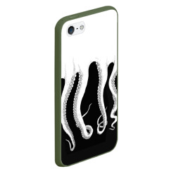 Чехол для iPhone 5/5S матовый Octopus - фото 2