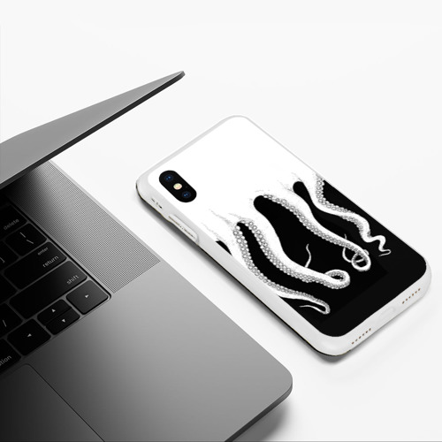 Чехол для iPhone XS Max матовый Octopus Фото 01 Чехол для iPhone XS Max матовый Octopus Фото 01