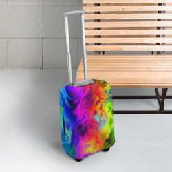 Чехол для чемодана 3D Красочное безумие - фото 2