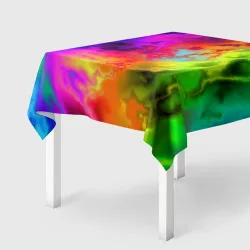 Скатерть 3D Красочное безумие