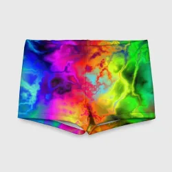 Детские купальные плавки 3D Красочное безумие