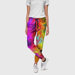 Женские брюки 3D Красочное безумие - фото 2