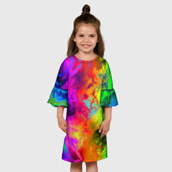Детское платье 3D Красочное безумие - фото 2