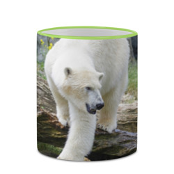 Кружка с полной запечаткой Белый медведь - фото 2