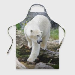 Фартук 3D Белый медведь