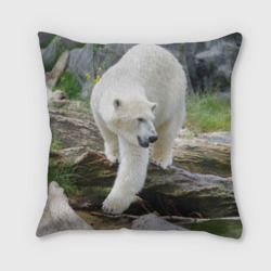 Подушка 3D Белый медведь
